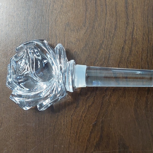 Mikasa Crystal Rose Wine Stopper - Picture 3 of 3